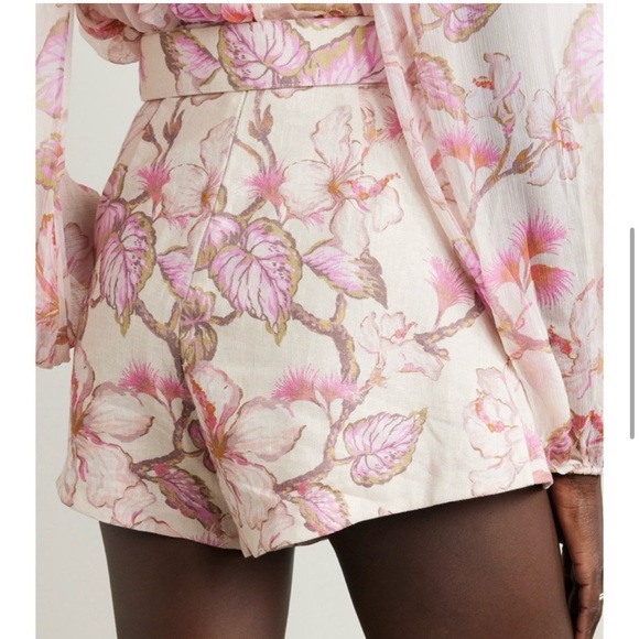 ZIMMERMANN
Matchmaker floral linen shorts - Picture 9 of 15